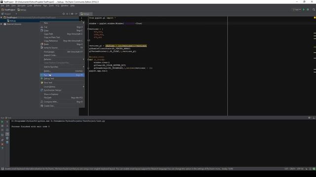 QuickTip #402 - Python Pyglet Tutorial - Fullscreen Window Mode смотреть онлайн