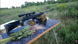 Хатсан 125 ТН  точность стрельба на 50 и 65 метров