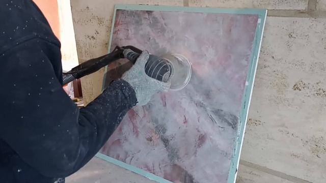 Венецианская штукатурка, наслоения. смотреть онлайн