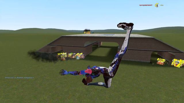 SPONGEBOB ALPHABET LORE FAMILY VS KUNGFU ALPHABET LORE FAMILY in Garry's Mod смотреть онлайн