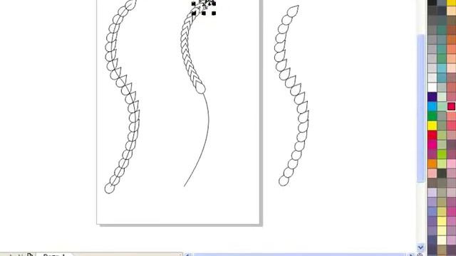 29. วาดเกร็ดมังกร Blend path 2/2 CorelDRAW смотреть онлайн