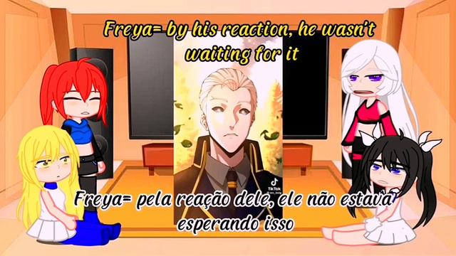 Danmachi React To Bell As Arthur Leywin ||TikToks ||Gacha React 🇧🇷🇱🇷