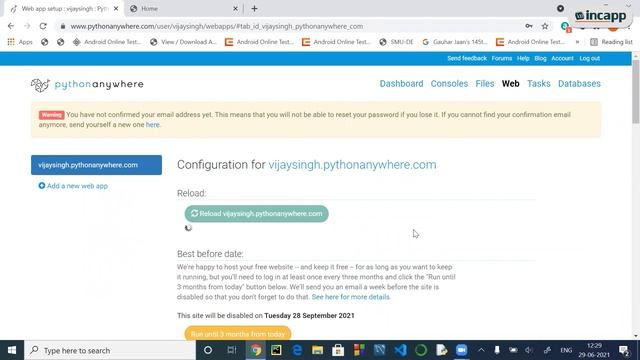 Configuring MySql Database on Server in Django | INCAPP | Praveen Chauhan Sir смотреть онлайн