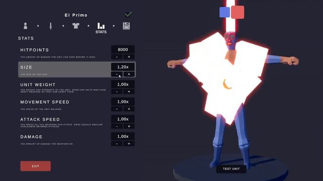 BRAWL STARS: EL PRIMO | TABS: UNIT CREATOR смотреть онлайн