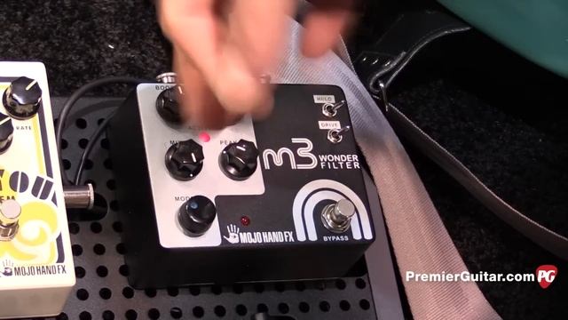NAMM '16 - Mojo Hand Fx M3 Wonder Filter & C-1 Buffer Demos смотреть онлайн
