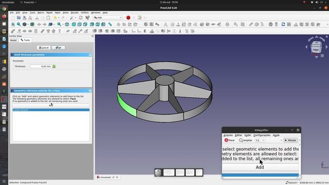 FREECAD #224 - SUPPORT + FEM смотреть онлайн