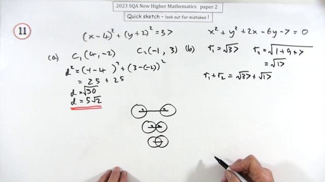 2023 Higher Mathematics Paper 2 nos. 11 & 12 quick sketch смотреть онлайн
