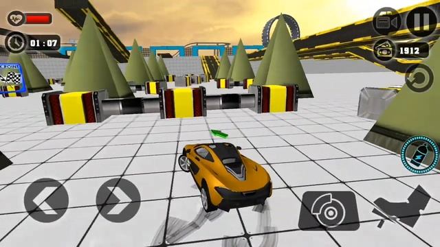 Derby car crash stunt android gameplay #2 | Demolition derby car racing games | A5man Gaming | смотреть онлайн