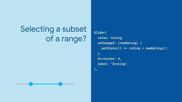 Slider, RangeSlider, And CupertinoSlider(Flutter Widget Of The Week)
