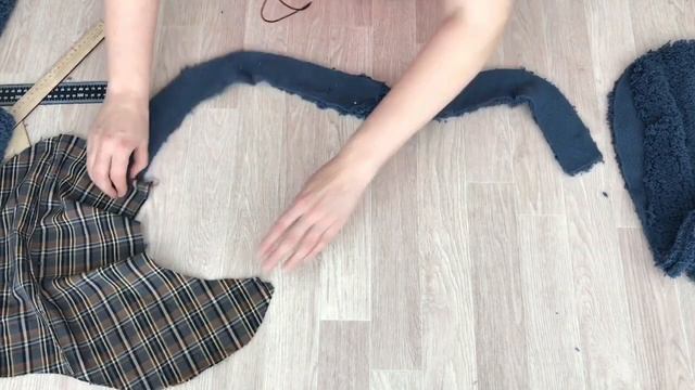 Очень теплые мужской домашний худи. Часть 2 - Пошив смотреть онлайн