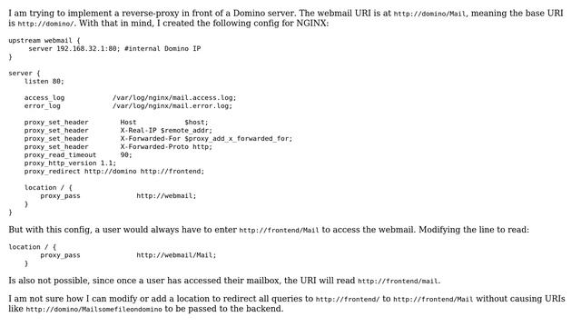 NGINX reverse-proxy in front of Domino server (2 Solutions!!) смотреть онлайн