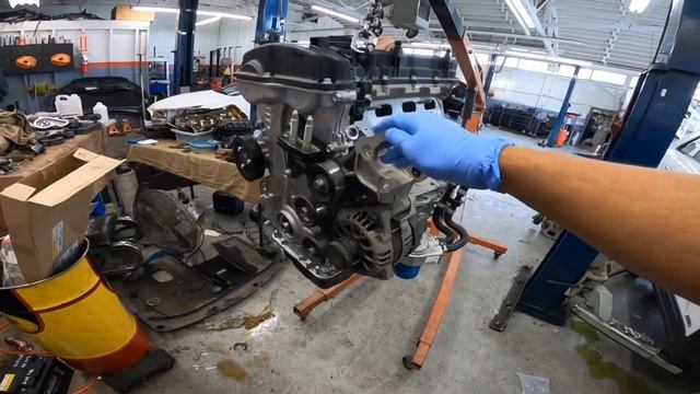 2013 Kia Sorento 2.4 Engine replacement time-lapse. Enjoy. смотреть онлайн