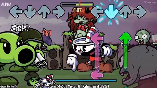 Indie Cross Cuphead Sings Bad Bash (Bad Bash But Peashooter x Cuphead Sing It) -Friday Night Funkin смотреть онлайн