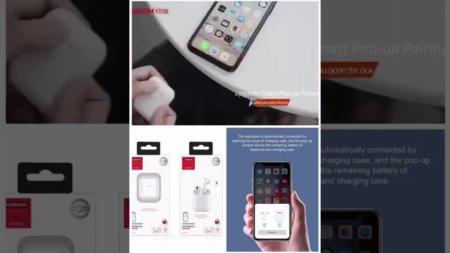 JOYROOM 2019 Upgrade JR-T03S TWS Wireless Bluetooth headset смотреть онлайн