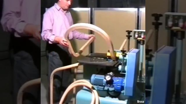 This Amazing Machine Makes The Job Of Cutting Bent Wood So Much Easier Via Brusa It