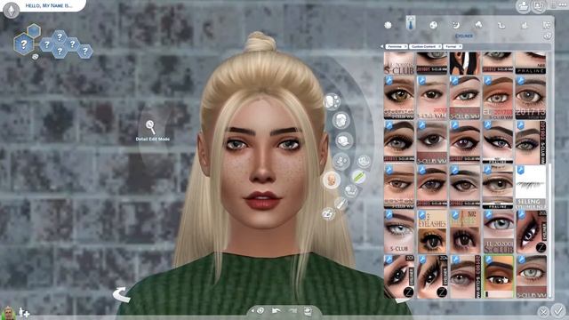 CAS Alpha CC || Tessa Wilson || The Sims 4 смотреть онлайн