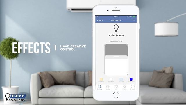 Using Effects in the Feit Electric Smart Wi-Fi Mobile App смотреть онлайн