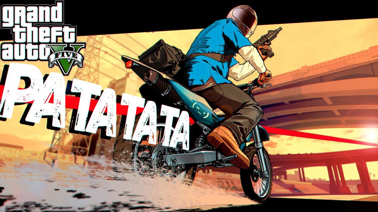 Миниган делает РАТАТАТА (GTA V) смотреть онлайн