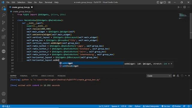 PyQt5 Tutorial #7 - Working with QGroupBox смотреть онлайн
