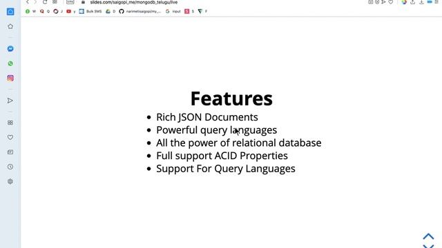 MongoDB Overview in Telugu | #00 | Sai Gopi Tech Telugu | MongoDB Tutorials In #TELUGU смотреть онлайн