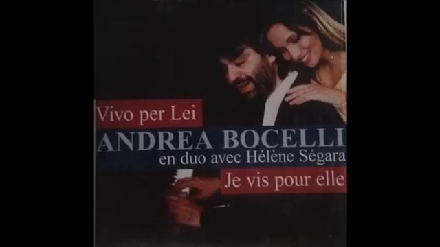 Andrea Bocelli & Hélène Ségara - Vivo per lei (1996) (audio officiel) смотреть онлайн