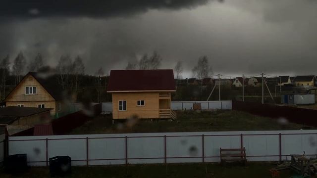 Грозовая туча / Град / Таймлапс смотреть онлайн