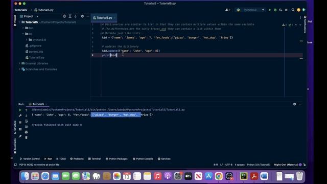 What are Dictionaries in Python - Tutorial #5 | Python for Absolute Beginners смотреть онлайн