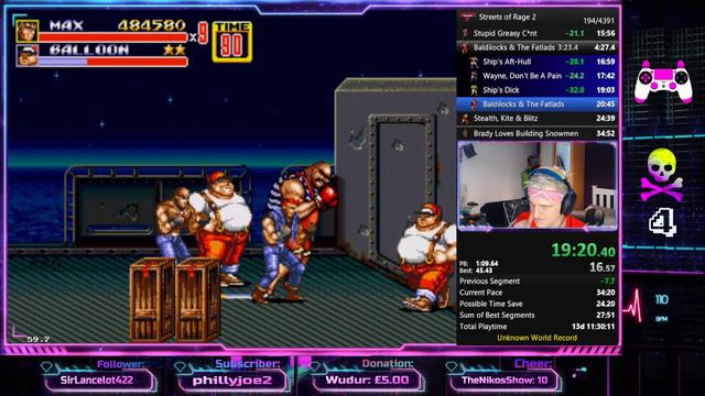 Streets of Rage 2 - New World Record! Max (Hardest) (Obsolete) смотреть онлайн