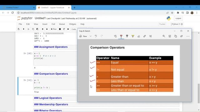 3 - Operators in python | Python Series | Data Science | Career trek смотреть онлайн
