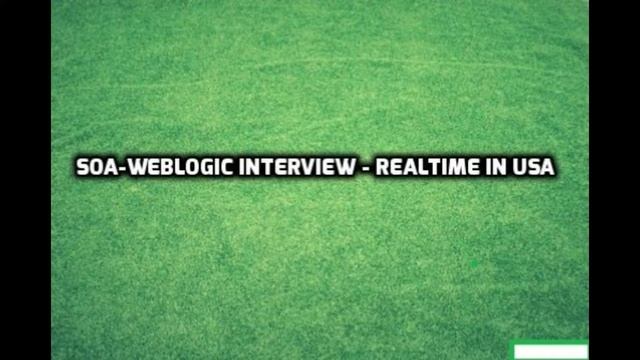 SOA Weblogic interview смотреть онлайн