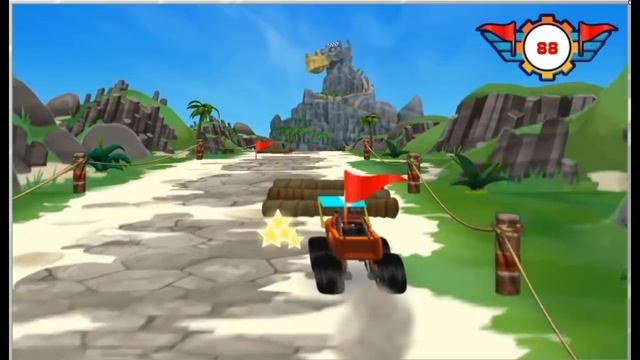 Blaze and the Monster Machines games [Nick Jr games] - Dragon Island race | Kids games Universe смотреть онлайн