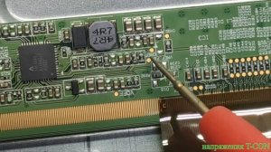 YUNO ULM-32TC114  версия v1.0 (доработка по току, напряжения панели BOE HV320WHB-N85 )