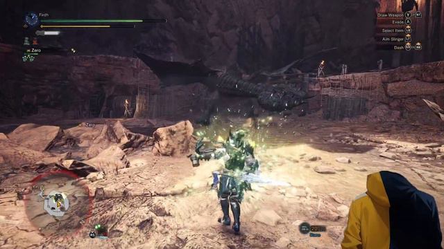 Sword and Shield Vs Black Diablos [Monster Hunter World Iceborne] смотреть онлайн