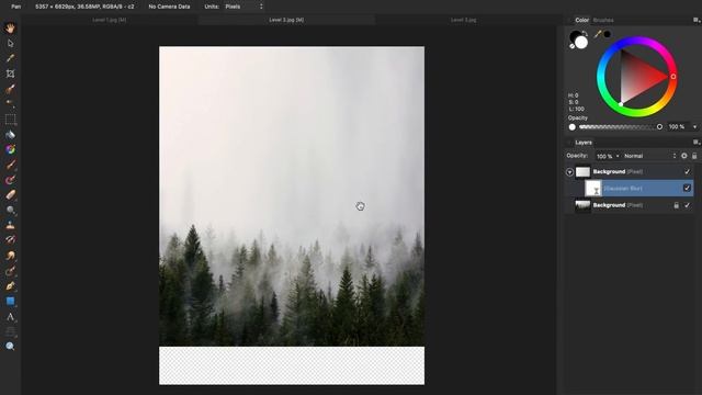 How to Extend Backgrounds in Affinity Photo смотреть онлайн