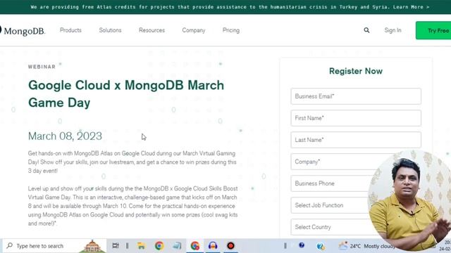 MongoDB Google 3 Days Free Training And Free Swags | Free T-shirts Goodies For Everyone смотреть онлайн