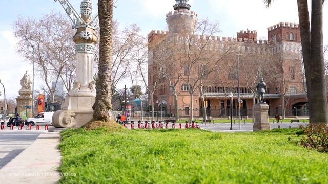 Parc De La Ciutadella, Most Popular Park Of Barcelona - ?? [8K HDR] Tour смотреть онлайн