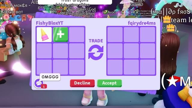 Trading 9 *UNRELEASED* ICE CREAM HATS in Adopt Me! смотреть онлайн