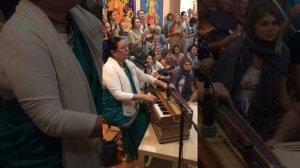 Матушка Гаурачандрика, киртан 2 на Джанмаштами, Сочи, 24.08.2019