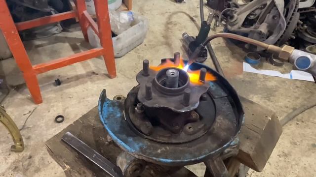 Установка задних кулаков Aimparts для занижения Nissan Skyline R32 смотреть онлайн
