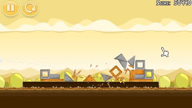 Angry Birds Classic v2.0.2 level 5-14 (Mighty Hoax) смотреть онлайн
