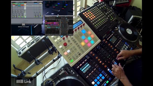 Traktor 2.11 Beta & Ableton LINK - Demo By Fernando Midi смотреть онлайн