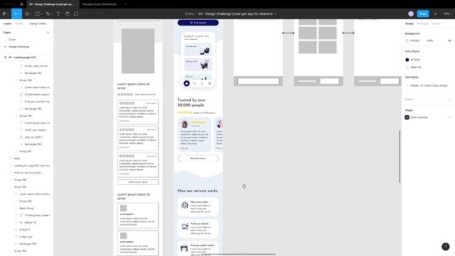 Speed UX Design Challenge | Lead generation app (part 2) смотреть онлайн