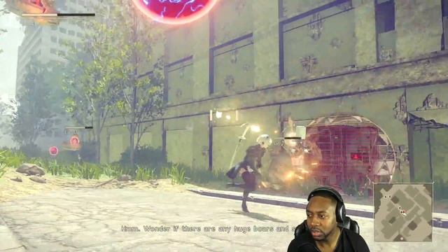 Nier Automata Let's Play Walkthrough Part 2 : Going Back To Earth! смотреть онлайн