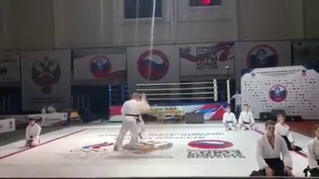 XIII Всероссийские игры боевых искусств г.Анапа.Показательное выступление айкидо на Гала-Финале смотреть онлайн