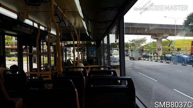 SBS Transit Bus Service 156 ( Volvo B10BLE CNG Joyride ) смотреть онлайн