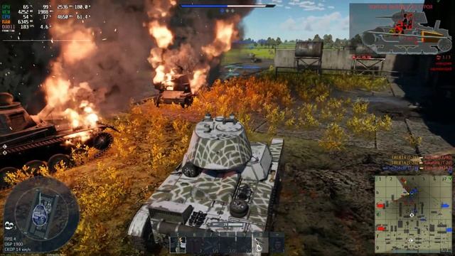 War Thunder | RX 6700 XT + Ryzen 7 5700X | 1080p | Maximum settings смотреть онлайн