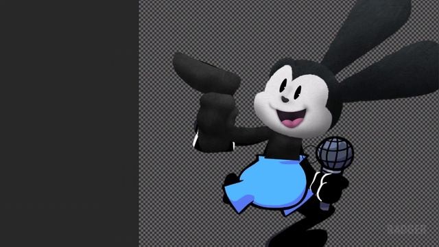 Making Oswald from a Friday Night Funkin' Mod in Photoshop | Speed Edit | Vs. Oswald смотреть онлайн