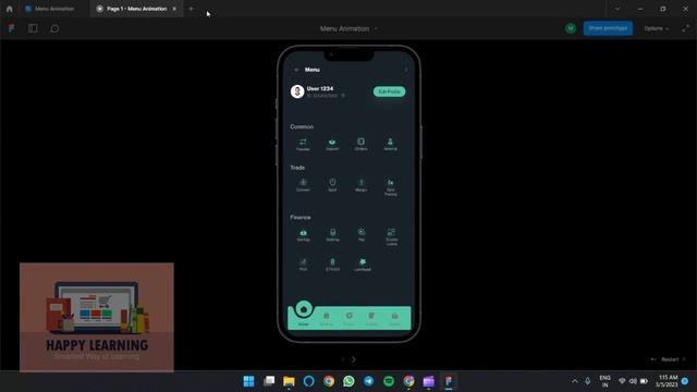 Figma Tips & Tricks: Creating an Eye-Catching Menu Bar Animation Using Figma's Smart Animate Featur смотреть онлайн