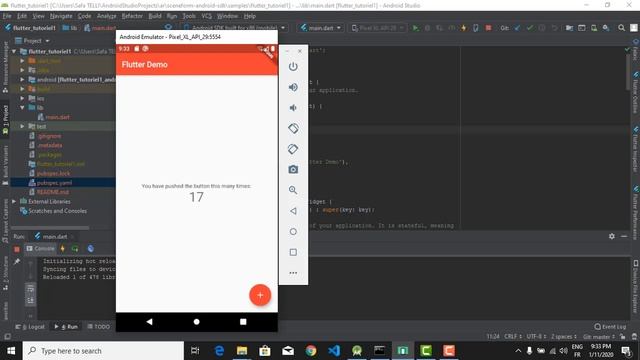 Flutter Tutoriel 3 : Configuration de Android Studio & Création d'un widget Text смотреть онлайн