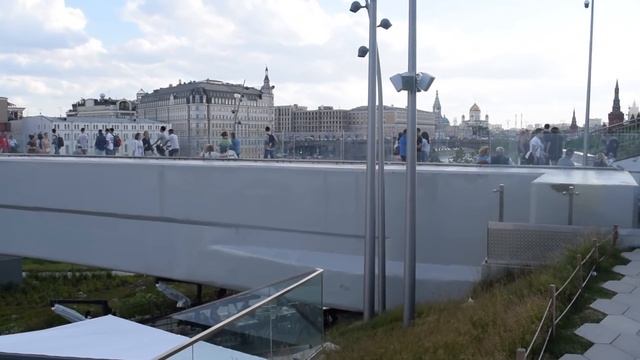 Парящий мост. Парк Зарядье. Москва смотреть онлайн